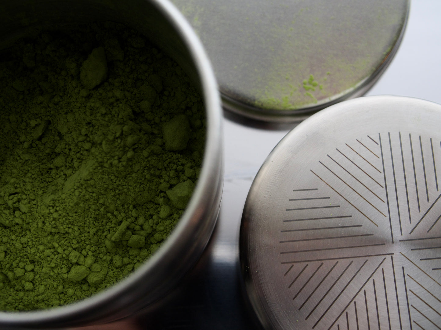 ENGRAVED STEEL CONTAINER