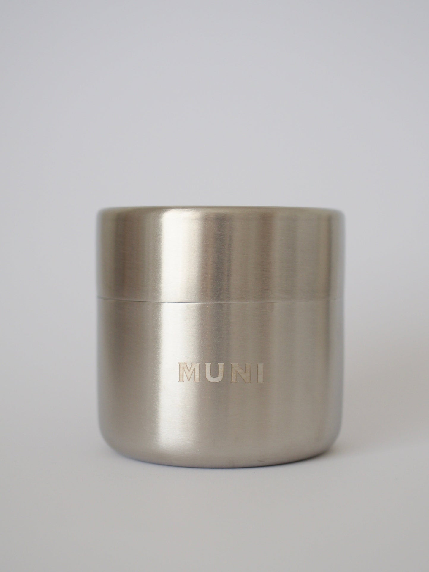 ENGRAVED STEEL CONTAINER